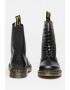 Dr. Martens Ghete de piele cu varf rotunjit - Pled.ro