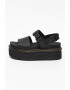 Dr. Martens Sandale flatform din piele Voss - Pled.ro