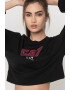 EA7 Bluza sport crop cu maneci cazute - Pled.ro