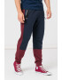 EA7 Pantaloni sport colorblock cu snur - Pled.ro