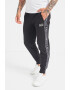 EA7 Pantaloni sport cu benzi logo - Pled.ro