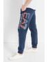 EA7 Pantaloni sport cu imprimeu logo - Pled.ro