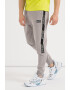 EA7 Pantaloni sport din amestec de bumbac cu logo - Pled.ro