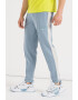 EA7 Pantaloni sport din amestec de bumbac cu talie elastica - Pled.ro