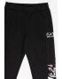 EA7 Pantaloni sport din bumbac cu buzunare oblice - Pled.ro