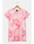 EA7 Rochie-tricou cu model tie-dye - Pled.ro