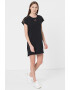 EA7 Rochie-tricou din amestec de modal cu logo discret - Pled.ro