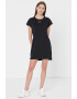 EA7 Rochie-tricou din amestec de modal cu logo discret - Pled.ro