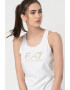 EA7 Top cu imprimeu logo si decupaj racerback - Pled.ro