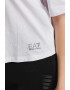 EA7 Tricou crop cu buzunar din material teddy - Pled.ro