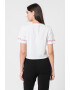 EA7 Tricou crop cu imprimeu logo - Pled.ro