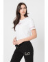 EA7 Tricou crop cu imprimeu logo - Pled.ro