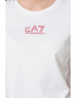 EA7 Tricou crop cu imprimeu logo - Pled.ro