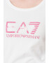 EA7 Tricou cu decolteu rotund si logo - Pled.ro