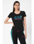 EA7 Tricou cu imprimeu logo contrastant 2 - Pled.ro