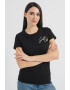 EA7 Tricou de bumbac cu broderie logo - Pled.ro