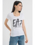 EA7 Tricou din amestec de bumbac cu imprimeu logo - Pled.ro