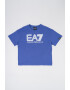 EA7 Tricou din bumbac cu imprimeu logo - Pled.ro