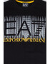 EA7 Tricou din bumbac cu imprimeu logo - Pled.ro