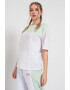 EA7 Tricou lejer cu model colorblock - Pled.ro