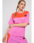 EA7 Tricou lejer cu model colorblock - Pled.ro