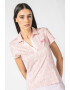 EA7 Tricou polo cu model piele de reptila - Pled.ro