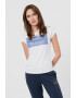 EA7 Tricou regular fit cu imprimeu contrastant - Pled.ro