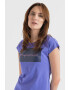 EA7 Tricou regular fit cu imprimeu contrastant - Pled.ro