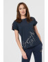 EA7 Tricou regular fit din amestec de modal cu imprimeu logo - Pled.ro