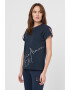 EA7 Tricou regular fit din amestec de modal cu imprimeu logo - Pled.ro