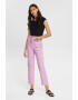 EDC by Esprit Pantaloni crop cu talie inalta - Pled.ro