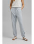 EDC by Esprit Pantaloni sport din amestec de bumbac organic cu talie inalta - Pled.ro