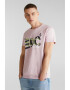 EDC by Esprit Tricou din bumbac organic cu imprimeu logo - Pled.ro