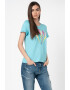 EDC by Esprit Tricou din bumbac organic cu imprimeu text - Pled.ro