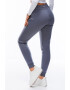 EDOTI Pantaloni skinny de trening cu snur - Pled.ro