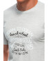 EDOTI Tricou de bumbac cu text - Pled.ro