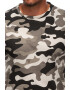 EDOTI Tricou din bumbac cu imprimeu camuflaj - Pled.ro