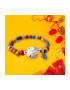 EFAYN.RO Bratara model cu margele si pisica simpatica tematica lucky cat elastica unisex EFAYN - Pled.ro