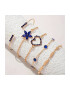 EFAYN.RO Bratari dama set 5 bucati model cute si versatil accesorii multiple reglabile tematica blue madness EFAYN - Pled.ro