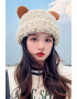 EFAYN.RO Caciula dama model cu urechiuse tematica cute hat for cozy winter marime universala EFAYN - Pled.ro