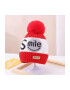 EFAYN.RO Caciula pentru copii moale si calduroasa model cu pom pom tematica smile you are the best 2 – 8 ani EFAYN - Pled.ro