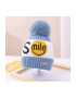 EFAYN.RO Caciula pentru copii moale si calduroasa model cu pom pom tematica smile you are the best 2 – 8 ani EFAYN - Pled.ro