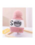 EFAYN.RO Caciula pentru copii moale si calduroasa model cu pom pom tematica smile you are the best 2 – 8 ani EFAYN - Pled.ro