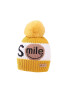 EFAYN.RO Caciula pentru copii moale si calduroasa model cu pom pom tematica smile you are the best 2 – 8 ani EFAYN - Pled.ro