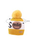 EFAYN.RO Caciula pentru copii moale si calduroasa model cu pom pom tematica smile you are the best 2 – 8 ani EFAYN - Pled.ro