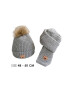 EFAYN.RO Caciula pentru copii set doua piese model moale si calduros cu pom pom si fular asortat tematica I’m a baby bear 1 – 5 ani EFAYN - Pled.ro