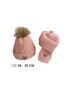 EFAYN.RO Caciula pentru copii set doua piese model moale si calduros cu pom pom si fular asortat tematica I’m a baby bear 1 – 5 ani EFAYN - Pled.ro