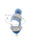 EFAYN.RO Caciula pentru copii set doua piese model pom pom cu ursulet curios fular asortat tip guler tematica I’m a friendly little bear 12 luni – 2 ani EFAYN - Pled.ro