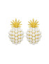 EFAYN.RO Cercei dama model delicat cu ananas tematica fruit fashion EFAYN - Pled.ro