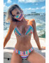 EFAYN.RO Costum de baie cu masca 3 piese slip Brazilian sutien reglabil EFAYN RO - Pled.ro